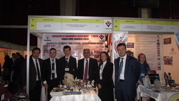 Mahmudiye´nin 46. Tübitak  Proje Yarışması Eskişehir Bölge Finali Başarısı 