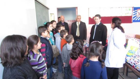 İlçe Kaymakamımız Sayın Mehmet İCİK Okullarımıza Ziyarette Bulundu