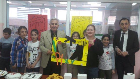 Mahmudiye Ortaokulunda Dünya  Pi Günü Kutlaması