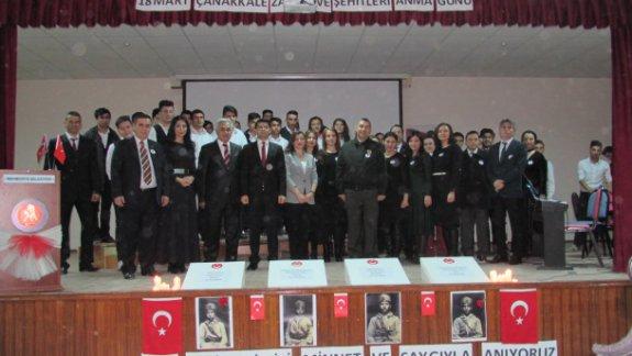  18 Mart Şehitleri Anma Günü ve Çanakkale Zaferinin 102´nci Yılını Kutlama Töreni